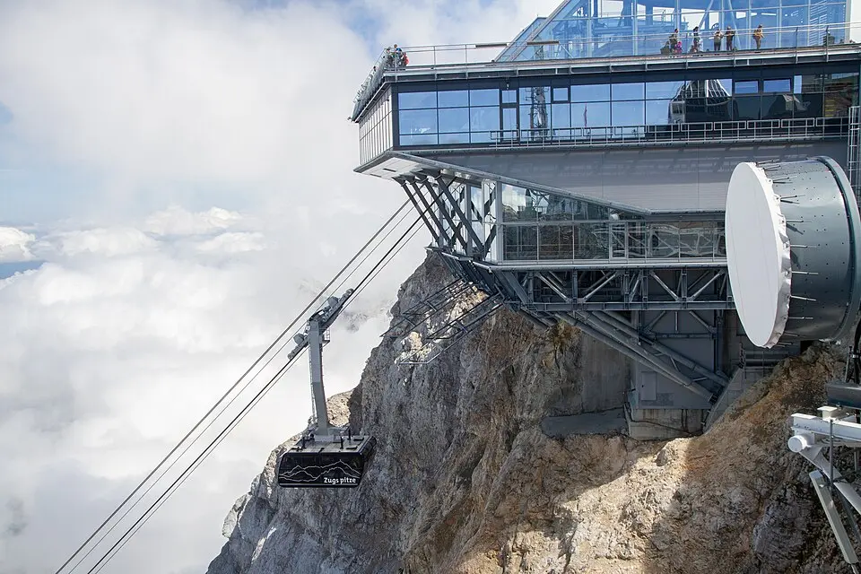 Bild: Maksym Kozlenko · CC BY-SA 4.0 Seilbahn Zugspitze