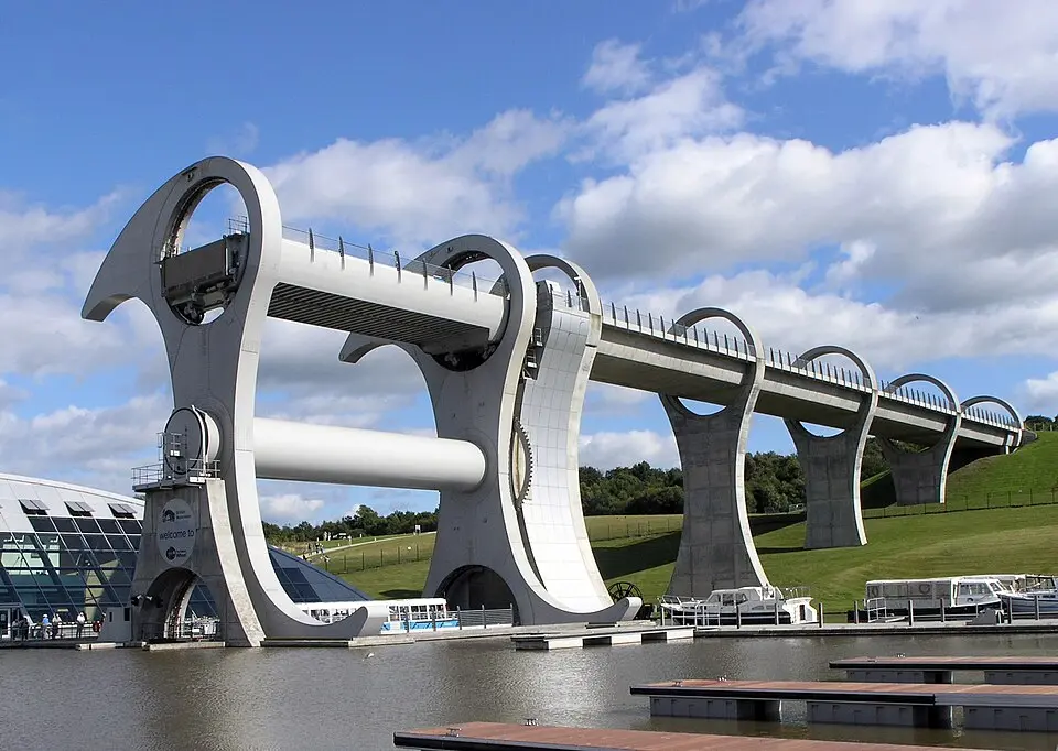 Immagine: Sean Mack · CC BY 2.5 Ruota di Falkirk