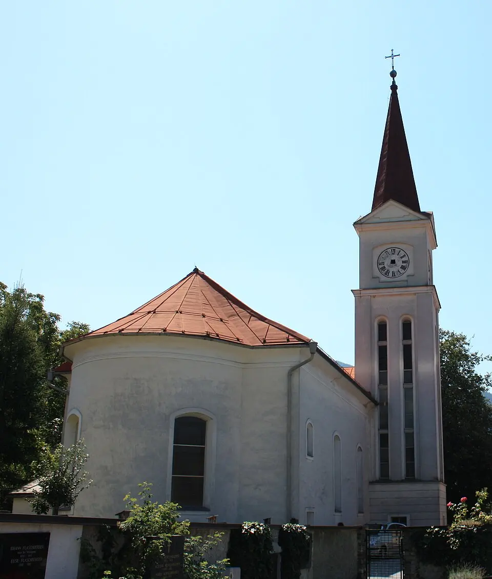 Bild: Mefusbren69 · Public domain Evangelische Kirche Feffernitz