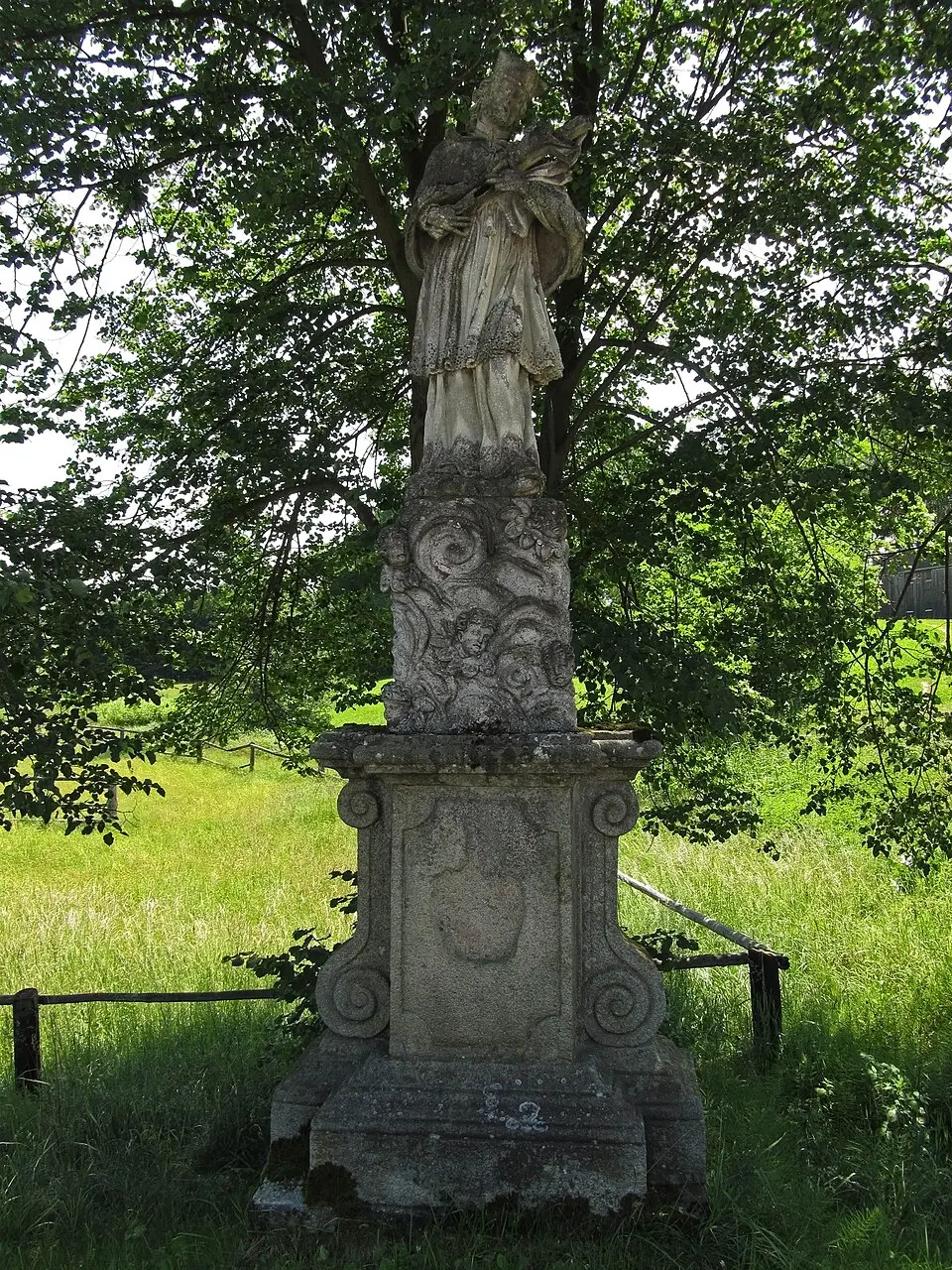 Obrázek: Duke of W4 · CC BY-SA 3.0 Figurenbildstock hl. Johannes Nepomuk