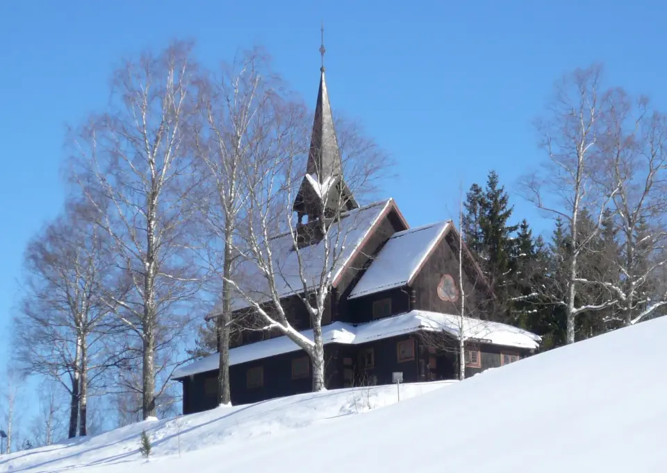 Bild: Geir Pålsson · Public domain Kirche von Fjågesund