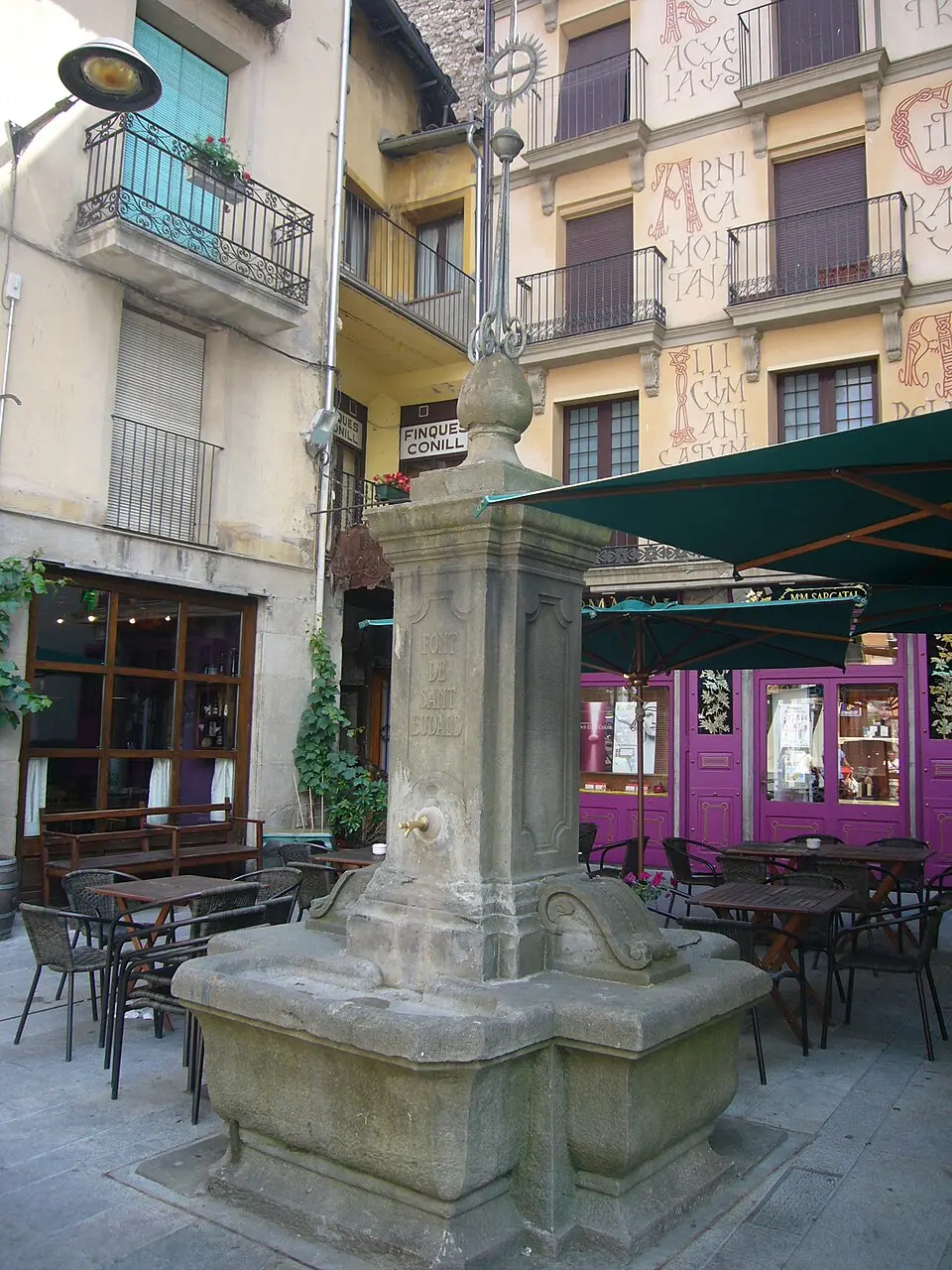 Font de la plaça de Sant Eudald